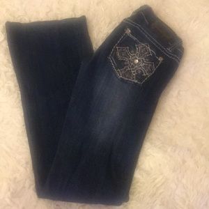 Soundgirl distressed jeans